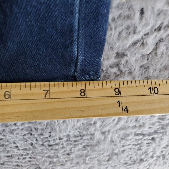 YMI Jeans Womens Size 3/26 Blue Bootcut Stretch Denim Mid Rise Fade Wash - Picture 9 of 13